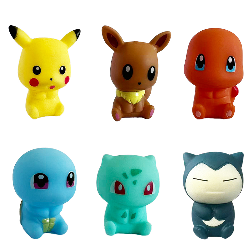 Party Games Baby Shower - Juguetes de baño de Pokémon, Pikachu,
