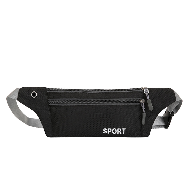 Sack Race Bag - Riñonera de nailon multifunción para hombre