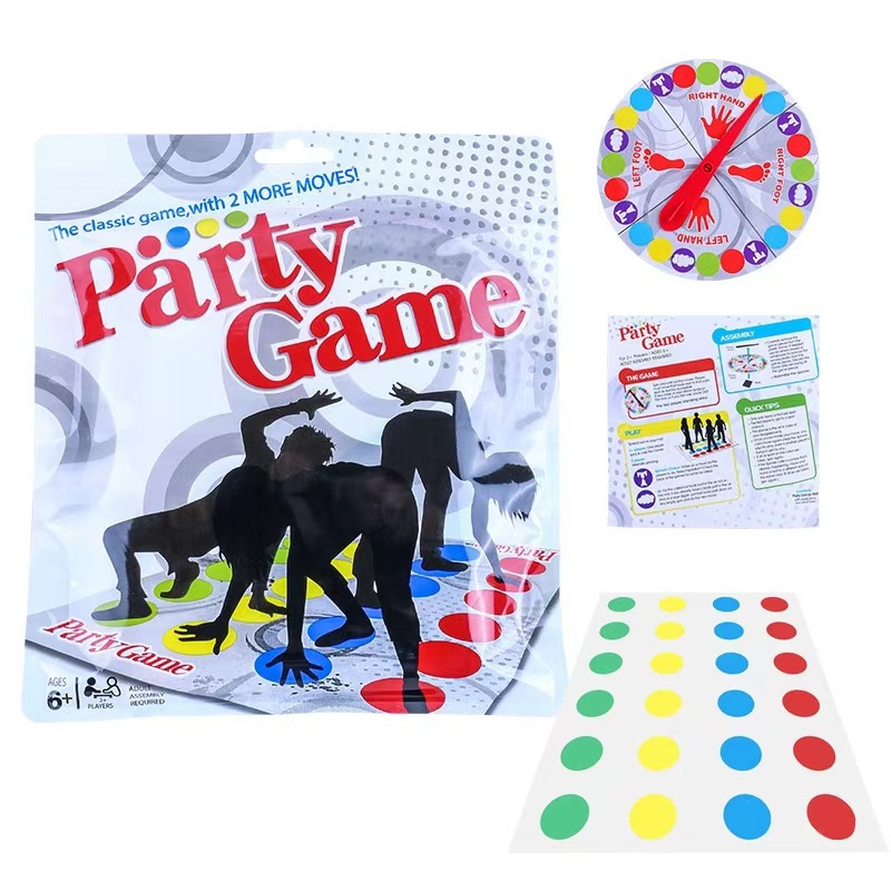 Party Games Adults Indoor - Juego Twister - Juego Familiar para