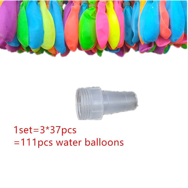 Party Games Bomb - Juguetes de verano 111 globos de