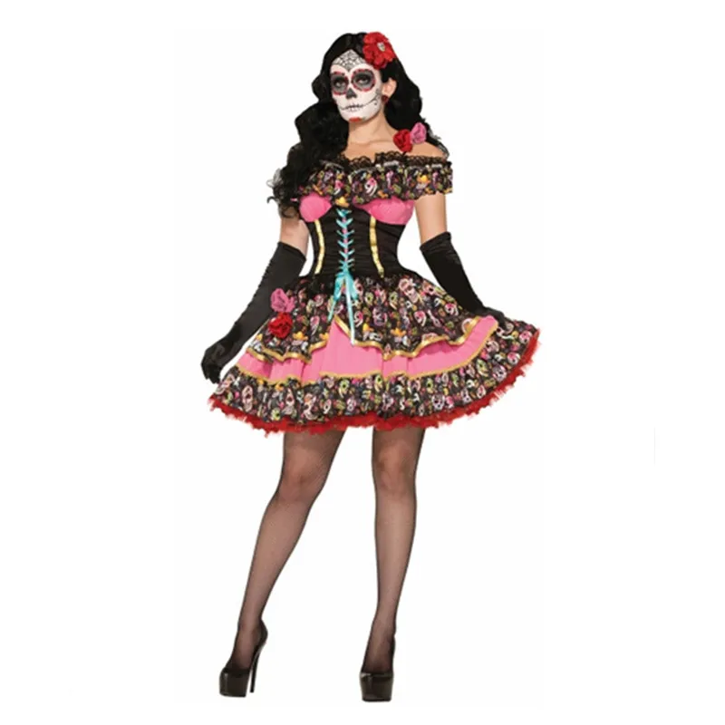 Zombie Party Games For Adults - Disfraz de novia mexicano del Día