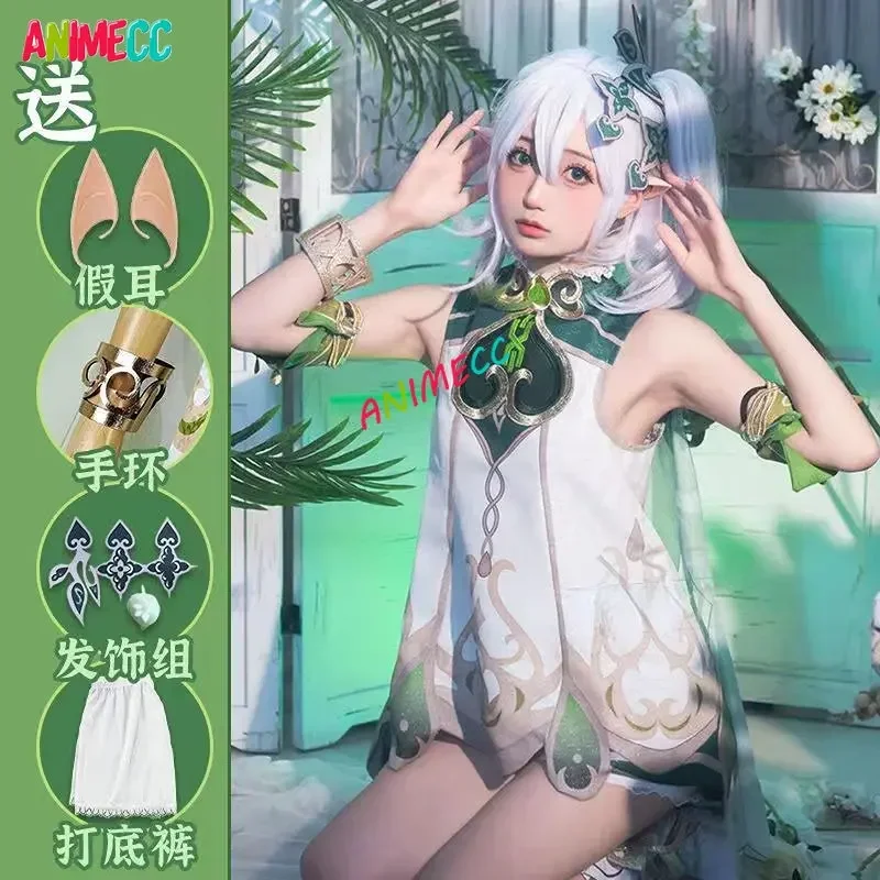 Party Games Girls - ANIMECC-Disfraz de Cosplay de Nahida Genshin