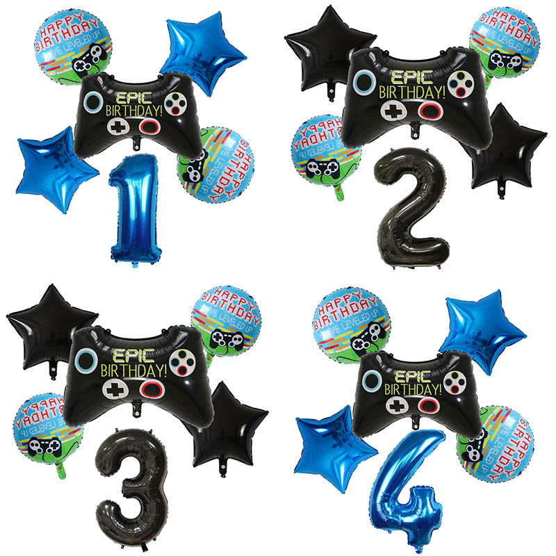 Party Games Baby Shower - 6 Globos de Helio con Diseño