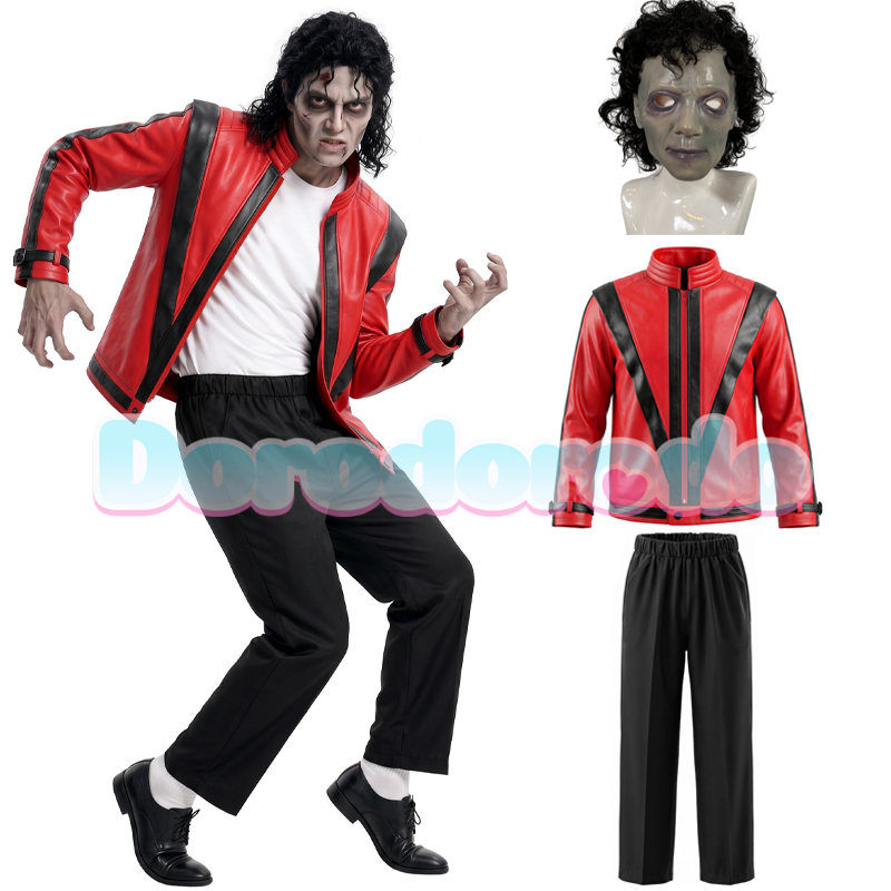 Zombie Party Games For Adults - Disfraz de Michael Jackson para Cosplay,
