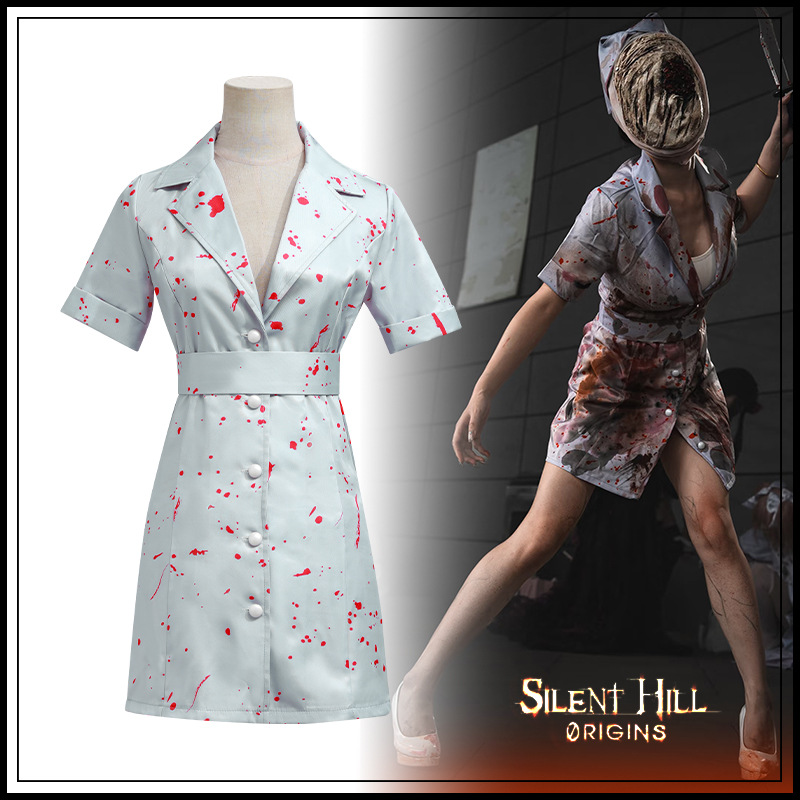 Zombie Party Games For Adults - Disfraz de Enfermera de Silent Hill