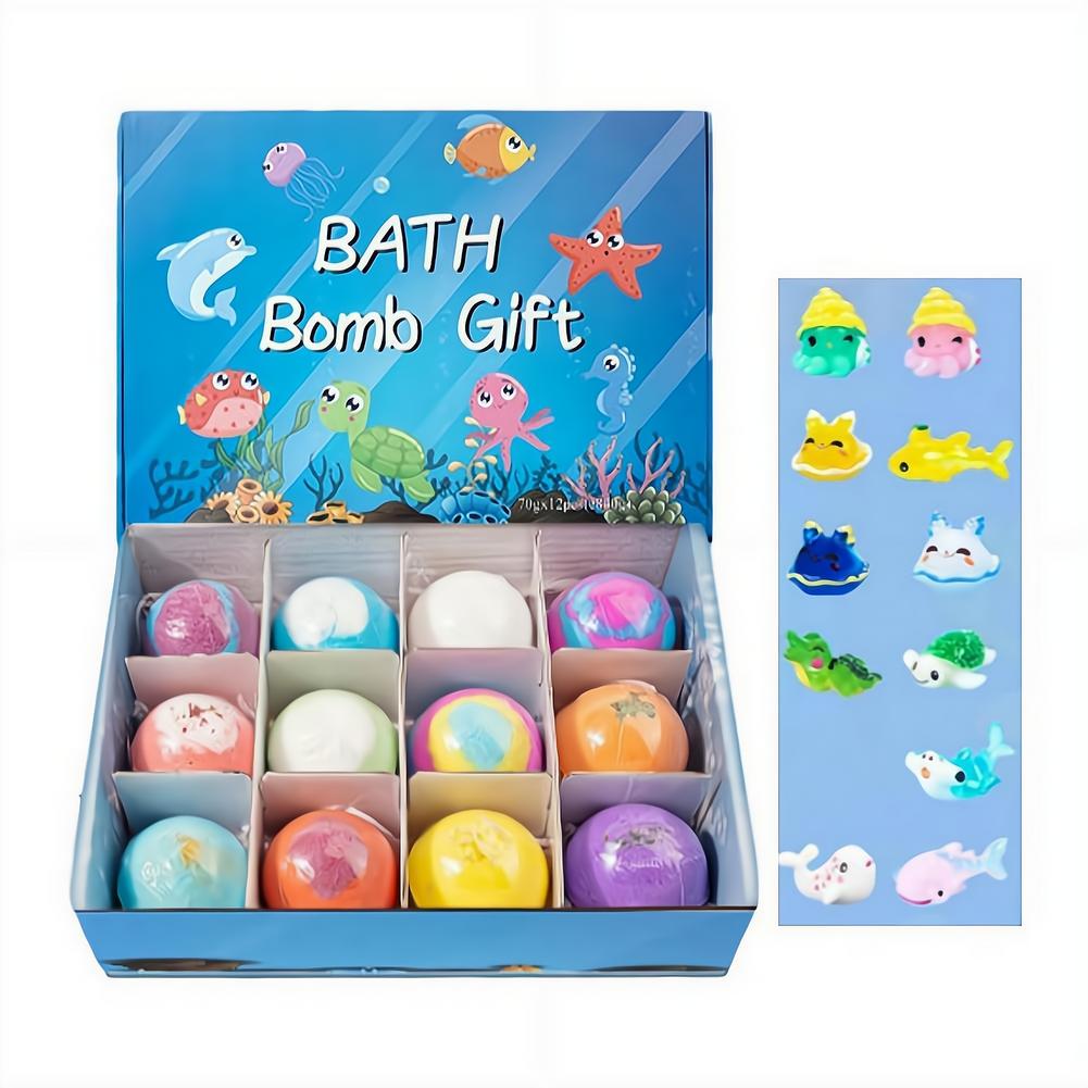 Party Games Bomb - Paquete de 12 Bombas de Baño