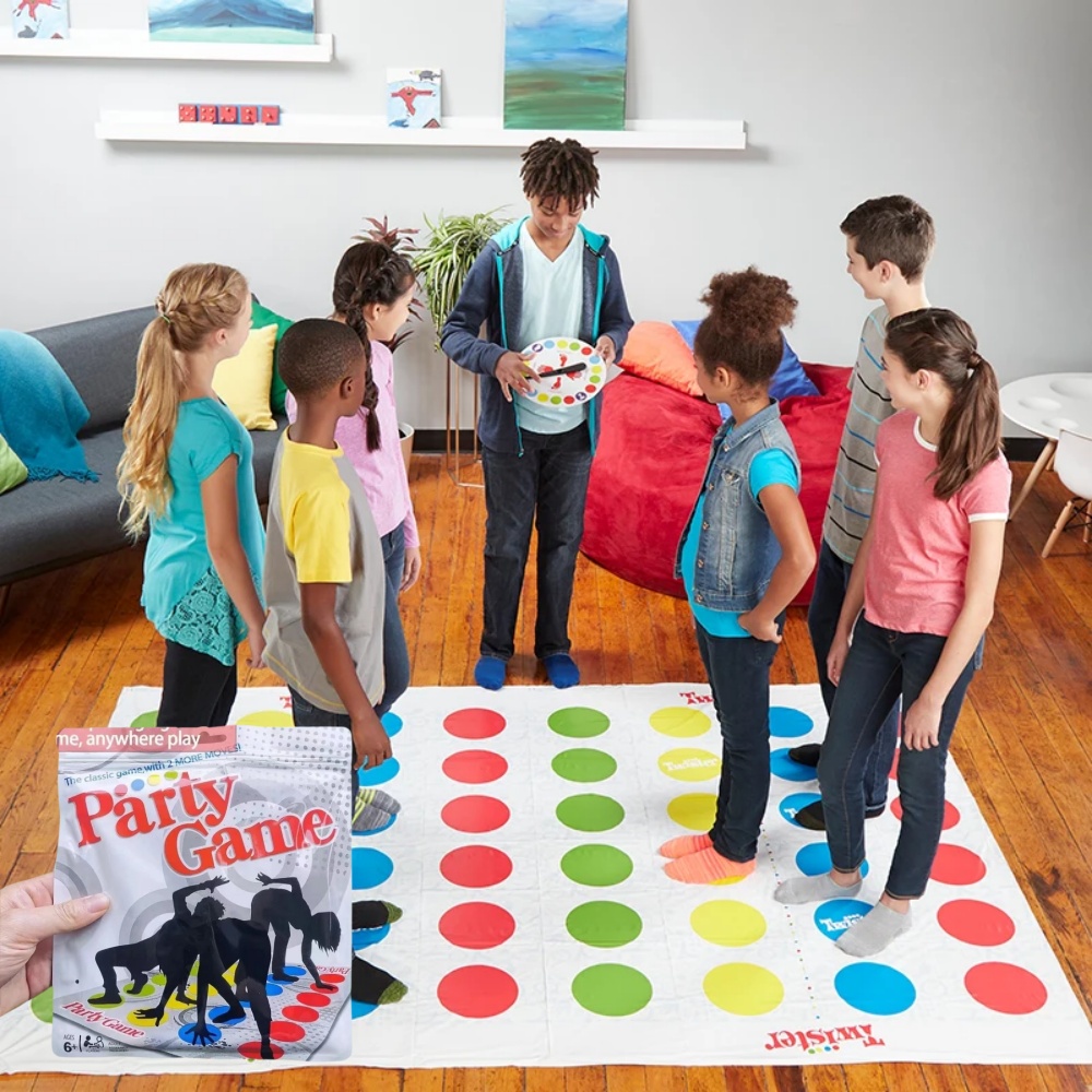 Party Games Adults Indoor - Twister Party Game - Familia Interior