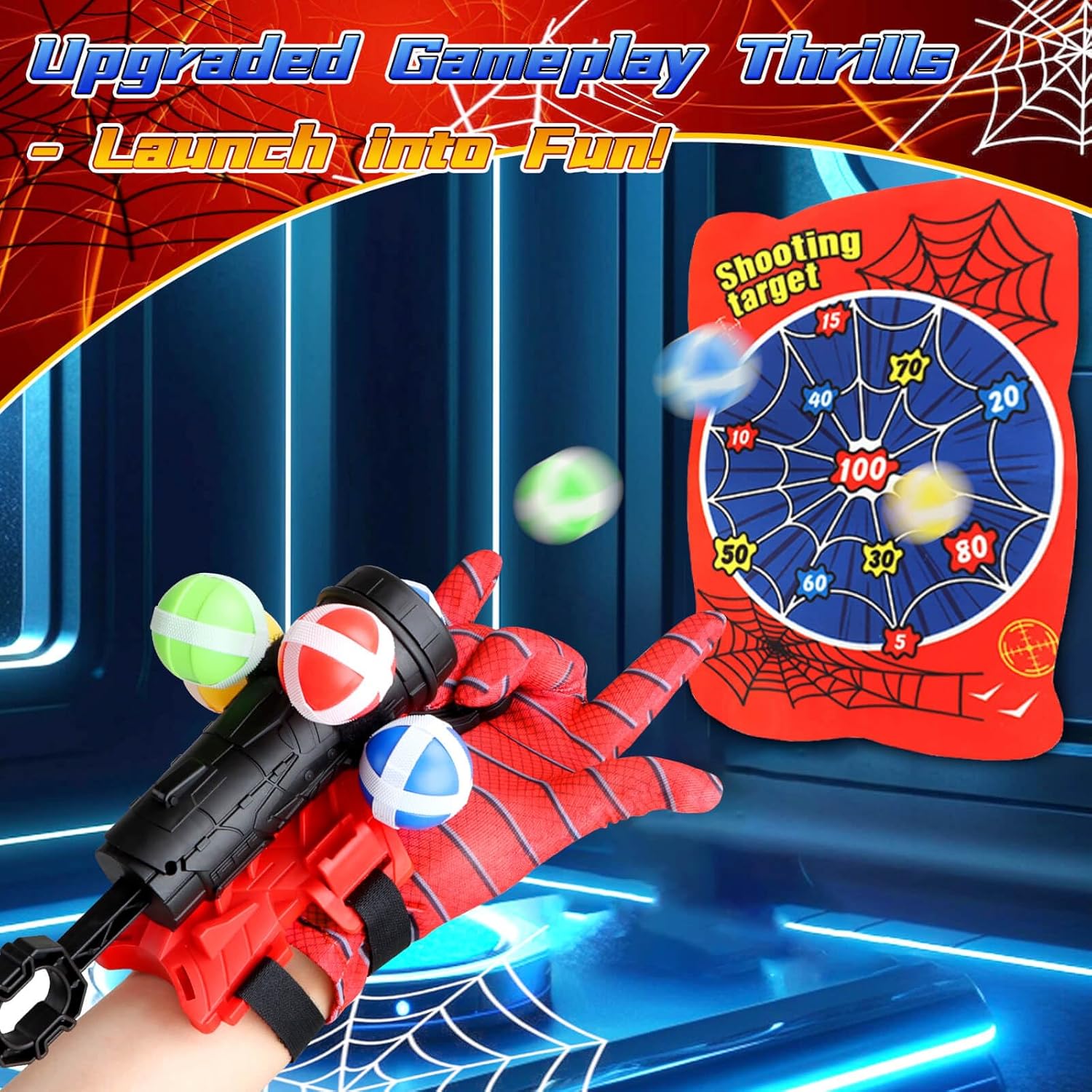 Party Games 15 In 1 - Lanzador de Dardos de Muñeca con