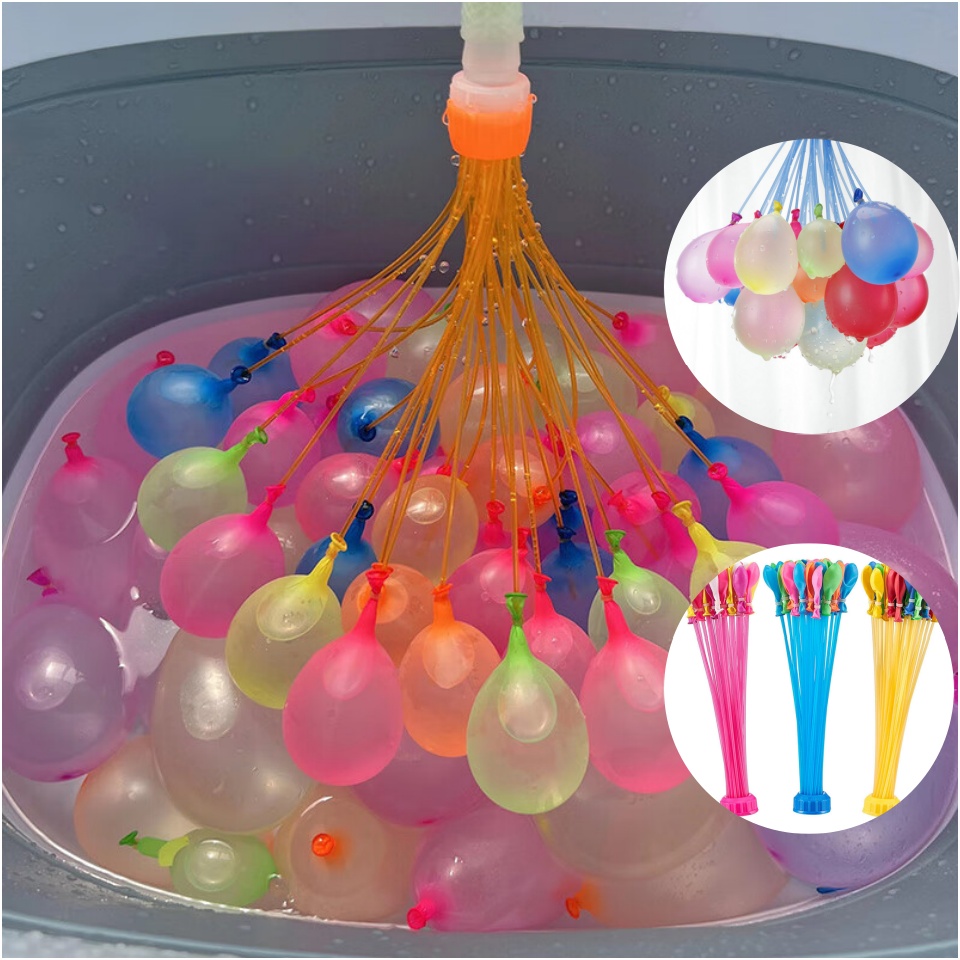 Party Games Bomb - Globos de Agua de Relleno Rápido,