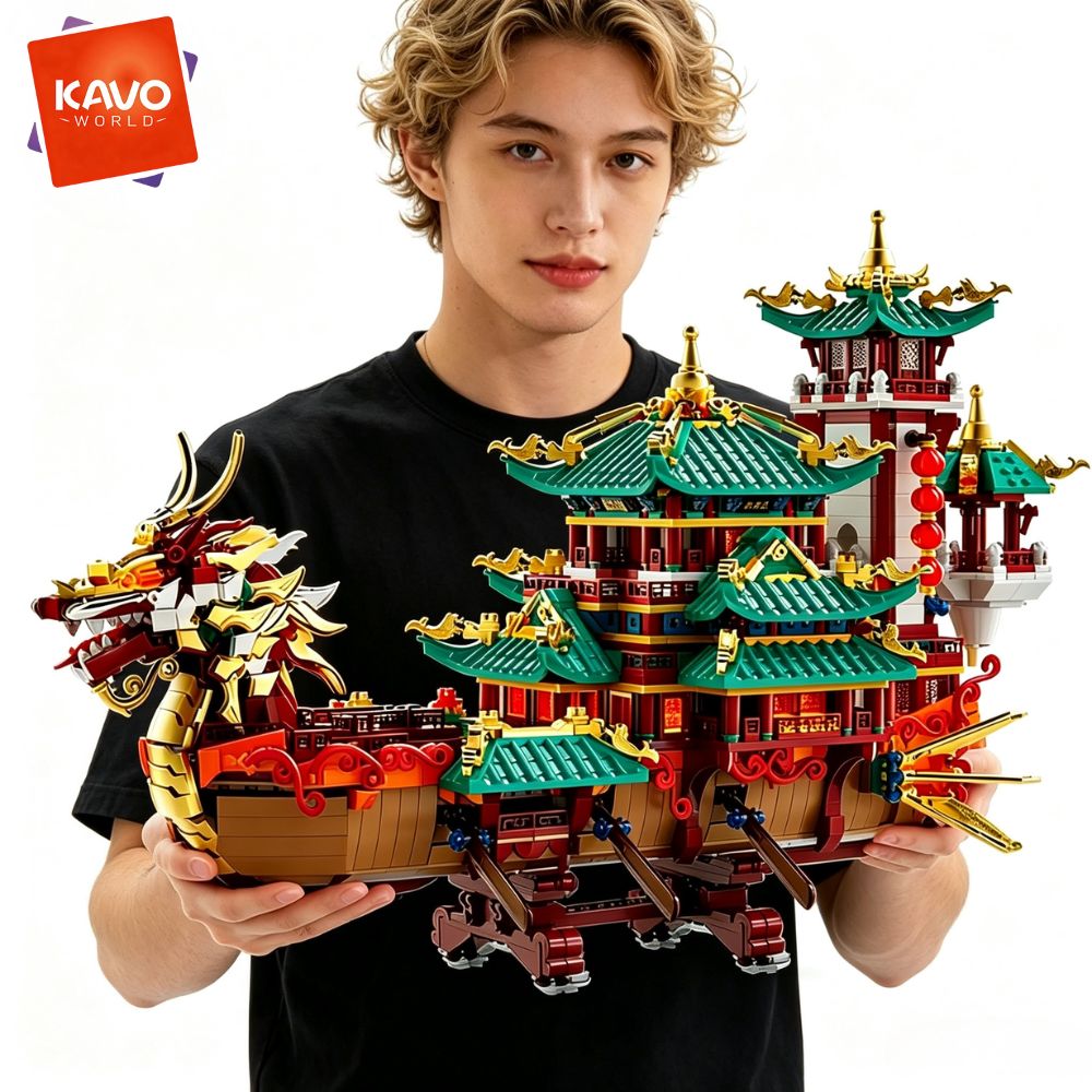 Party Games Meaning - KAVOWORLD 2453 piezas Bloques de Construcción