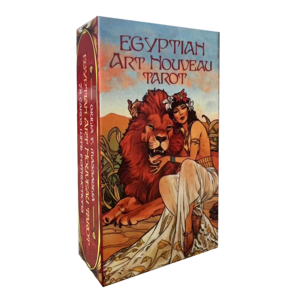 Party Games Meaning - Cartas de Tarot de Art Nouveau