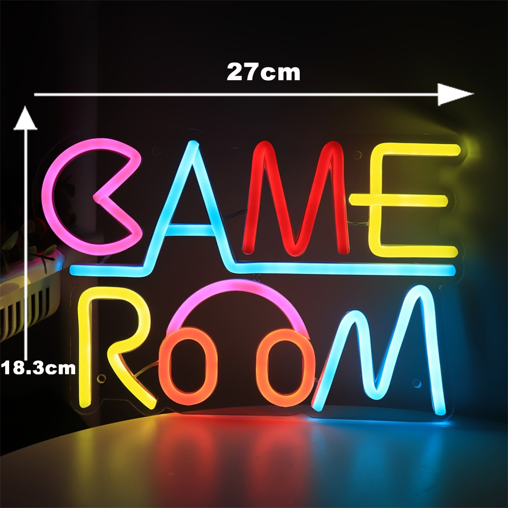Letrero de neón LED para sala  - Party Games Playstation reseña y precio