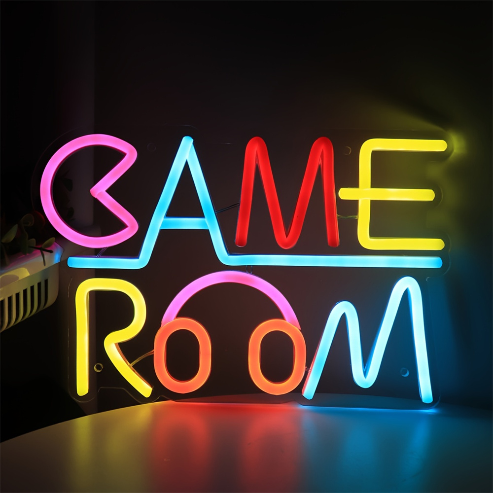 Letrero de neón LED para sala  - Party Games Playstation reseña y precio