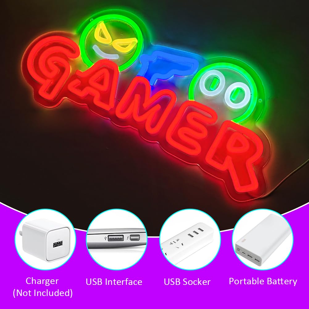 Letrero Luminoso LED de Neón p - Party Games Baby Shower reseña y precio