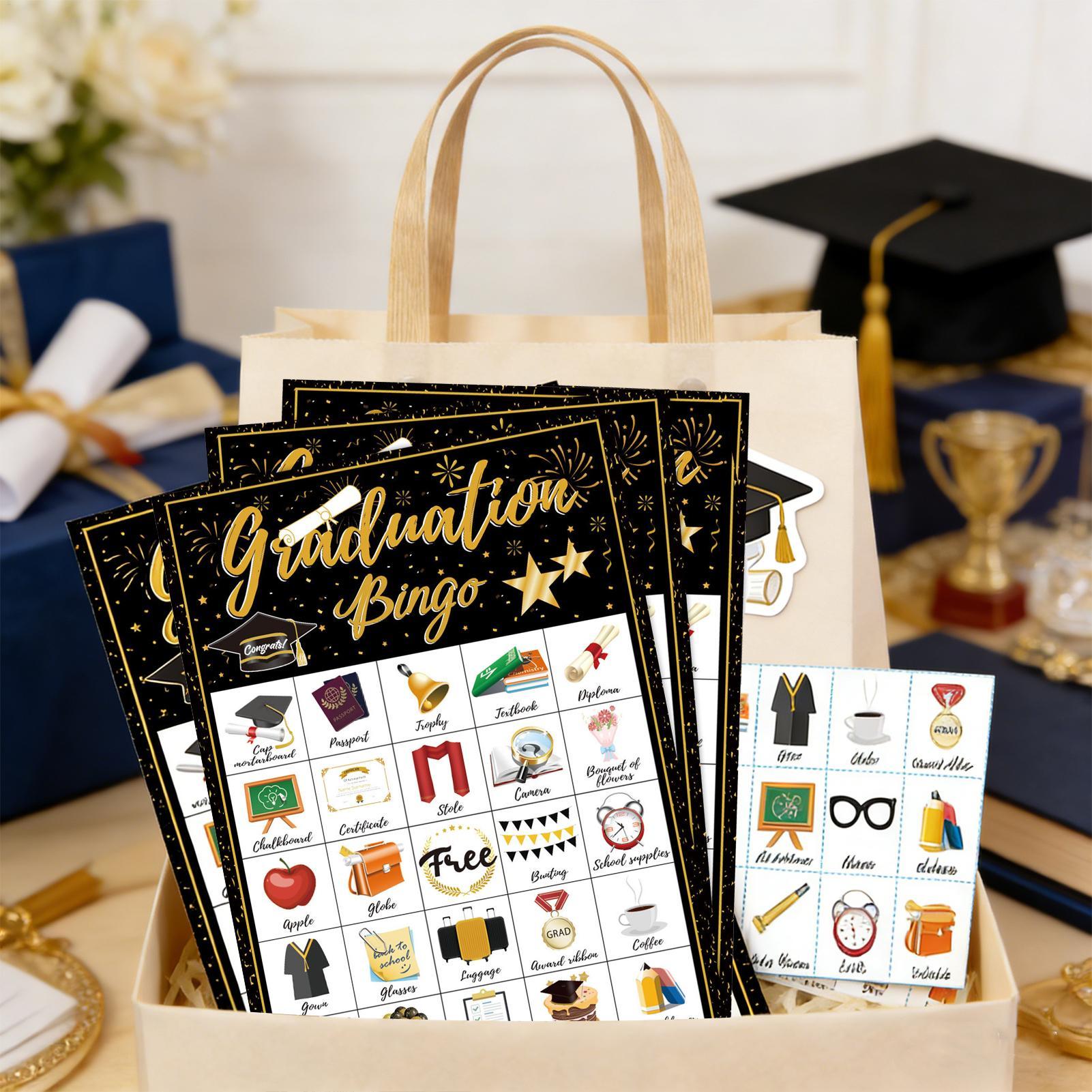 Juego de bingo de graduación p - Party Games College reseña y precio