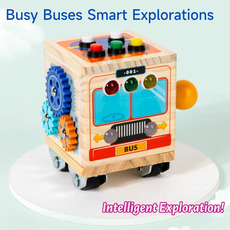 Juguetes Montessori para la ed - Party Games Bus reseña y precio