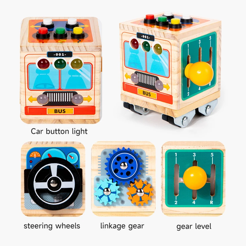Juguetes Montessori para la ed - Party Games Bus reseña y precio