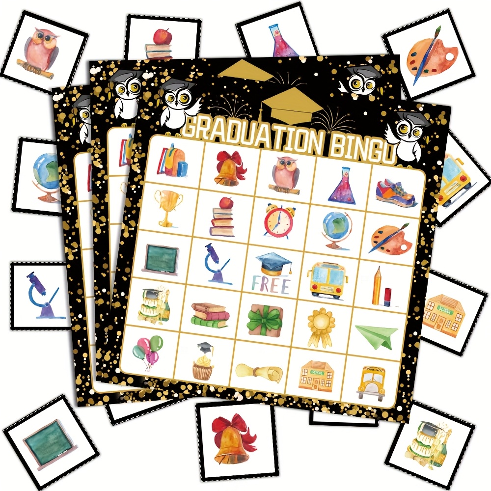 Juego de Bingo de Graduación N - Party Games College reseña y precio