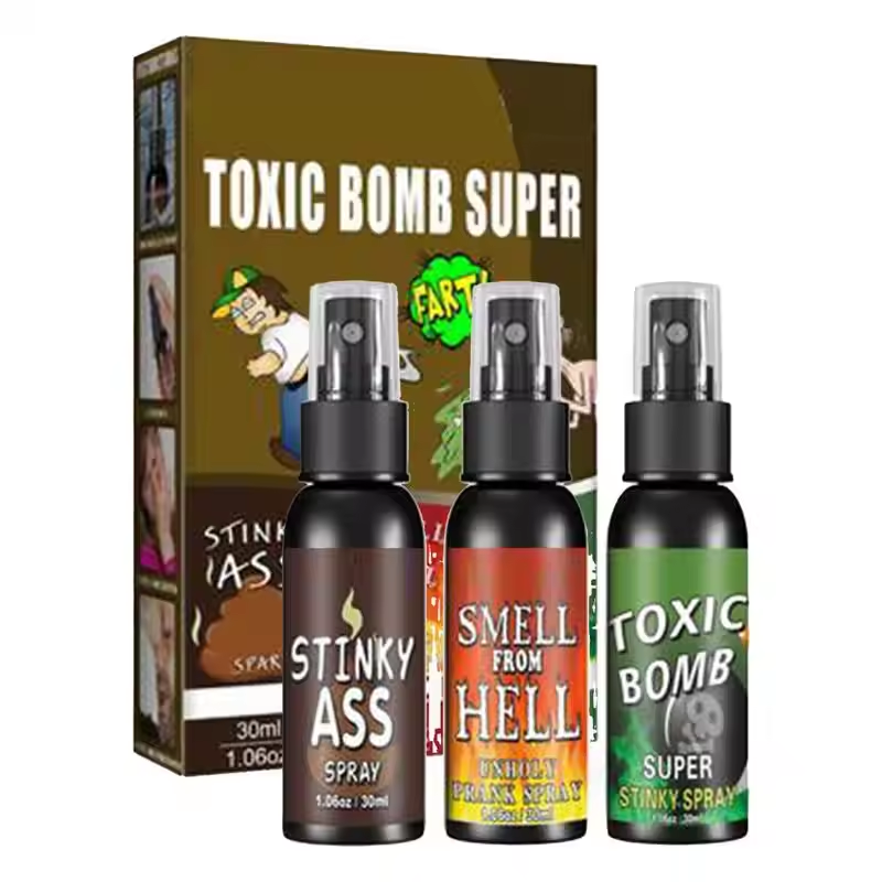Juego de 3 Spray de Pedos Líqu - Party Games Bomb reseña y precio