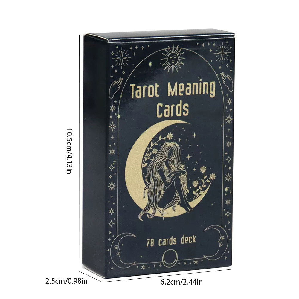 78 cartas/mazo de tarot, carta - Party Games Meaning reseña y precio