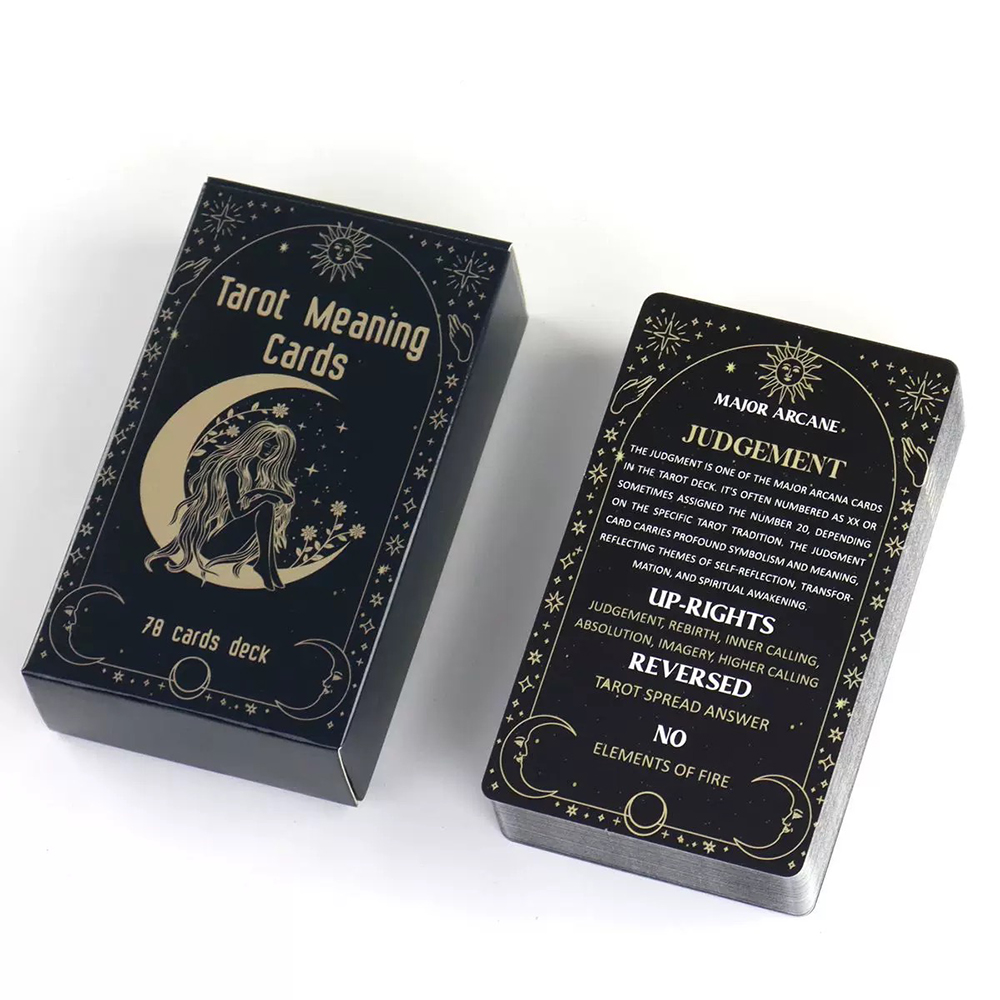 78 cartas/mazo de tarot, carta - Party Games Meaning reseña y precio