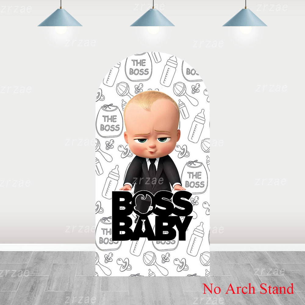 Fondo de arco Boss Baby para n - Party Games Baby Shower reseña y precio