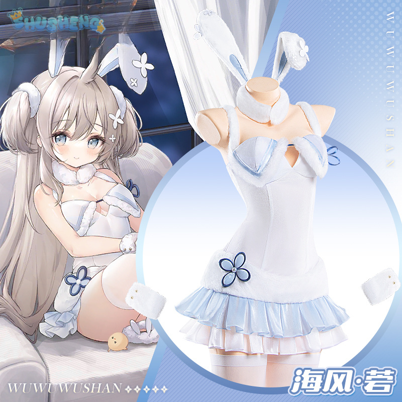 Umikaze-Disfraz de Cosplay, ju - Party Games Bunny reseña y precio