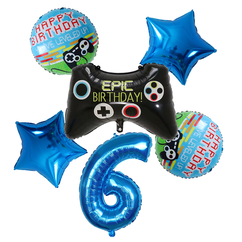 6 Globos de Helio con Diseño d - Party Games Baby Shower reseña y precio