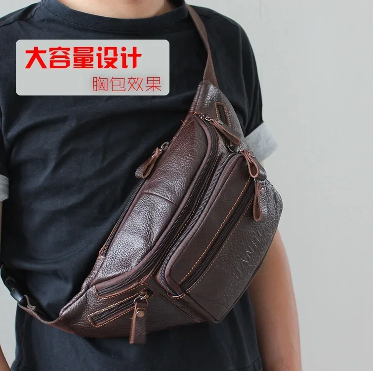 Riñonera de cuero de vaca auté - Sack Race Bag reseña y precio