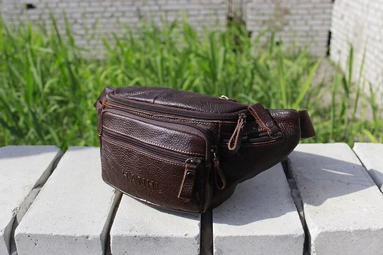 Riñonera de cuero de vaca auté - Sack Race Bag reseña y precio