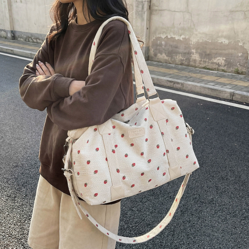 Bolso de viaje de pana de gran - Sack Race Bag reseña y precio