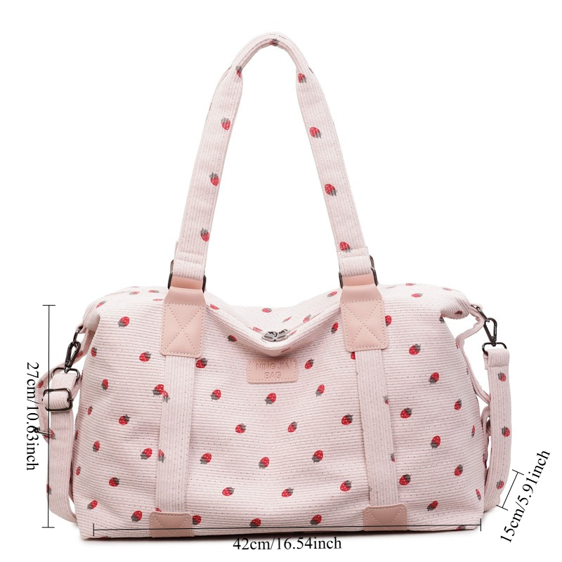 Bolso de viaje de pana de gran - Sack Race Bag reseña y precio