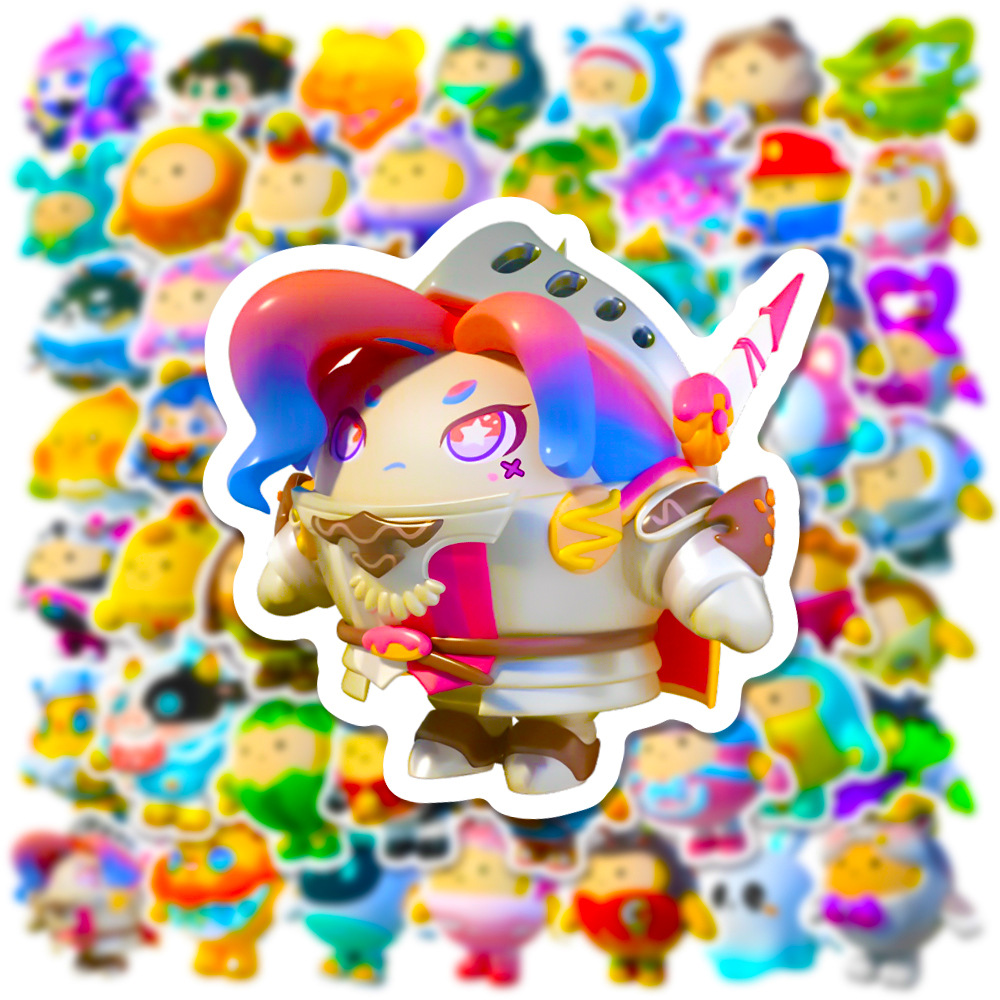 50 Pegatinas Kawaii de Eggy Pa - Party Games Phone reseña y precio