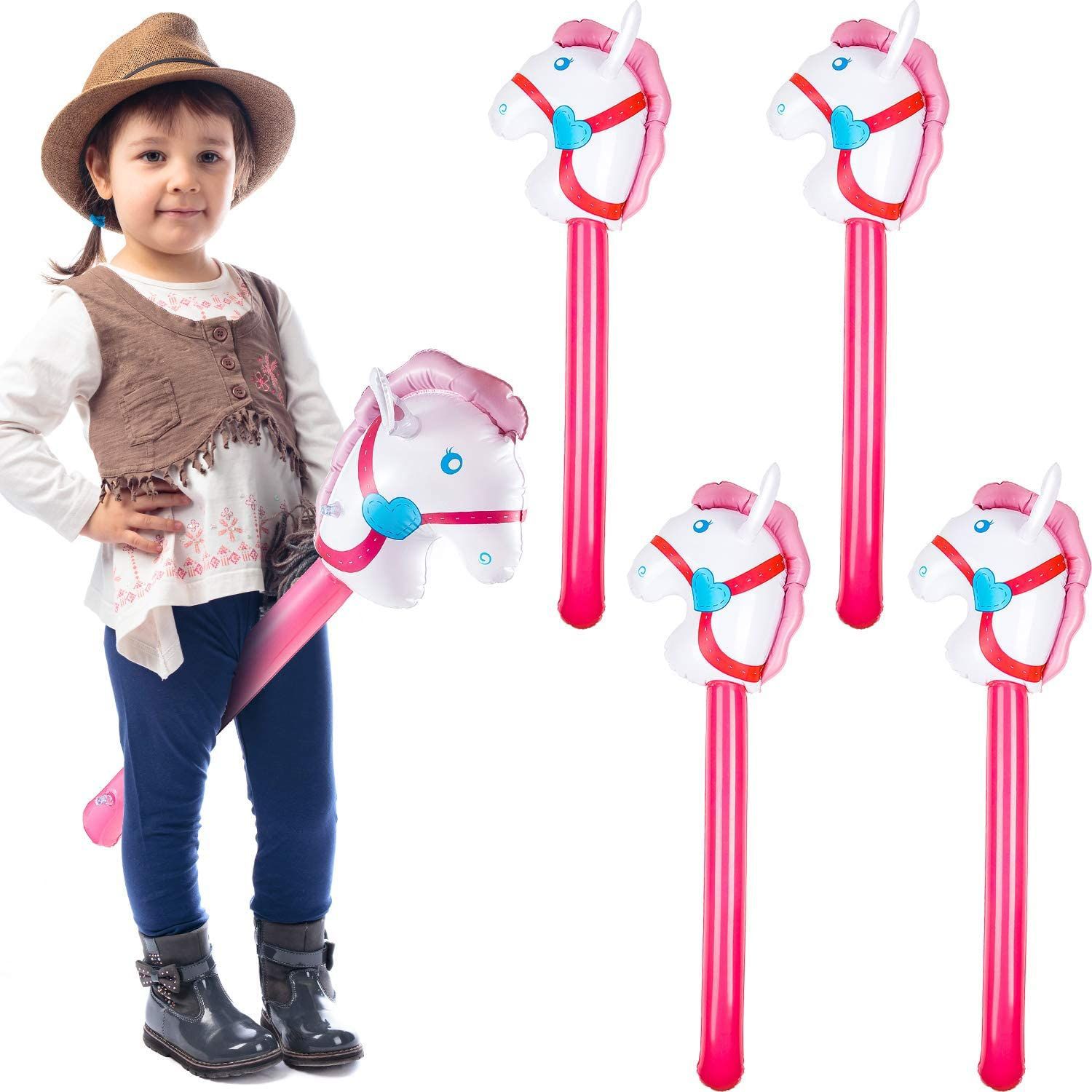Palo de cabeza de caballo infl - Party Games Bunny reseña y precio