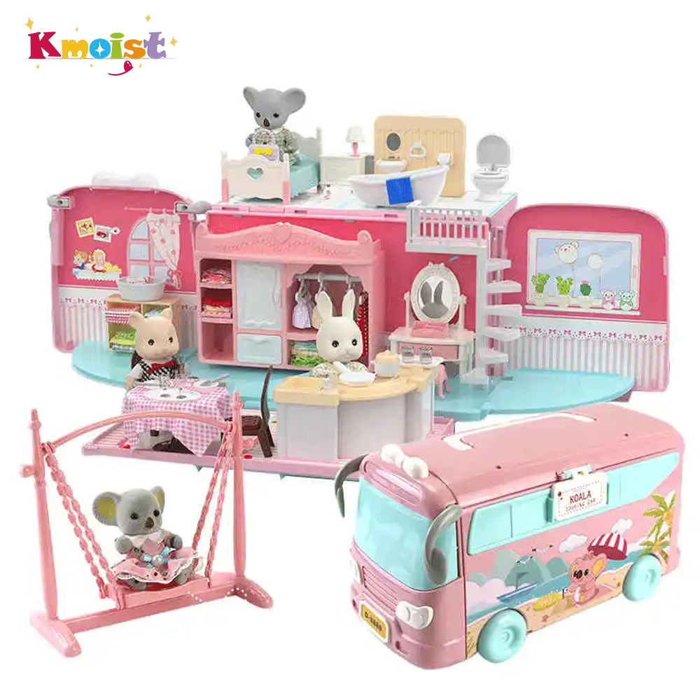 Koala Tour Bus casa de muñecas - Party Games Bus reseña y precio