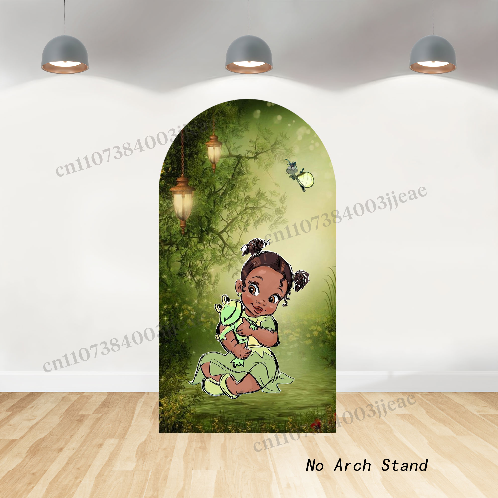 Fondo de arco de la Princesa y - Party Games Baby Shower reseña y precio