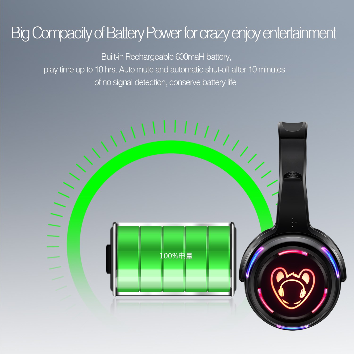 Luz intermitente LED, auricula - Party Games Phone reseña y precio
