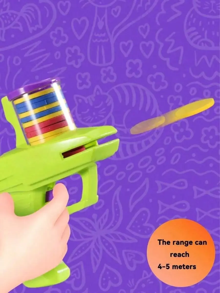 Lanzador de discos 2026, jugue - Party Games Kids Outdoor reseña y precio