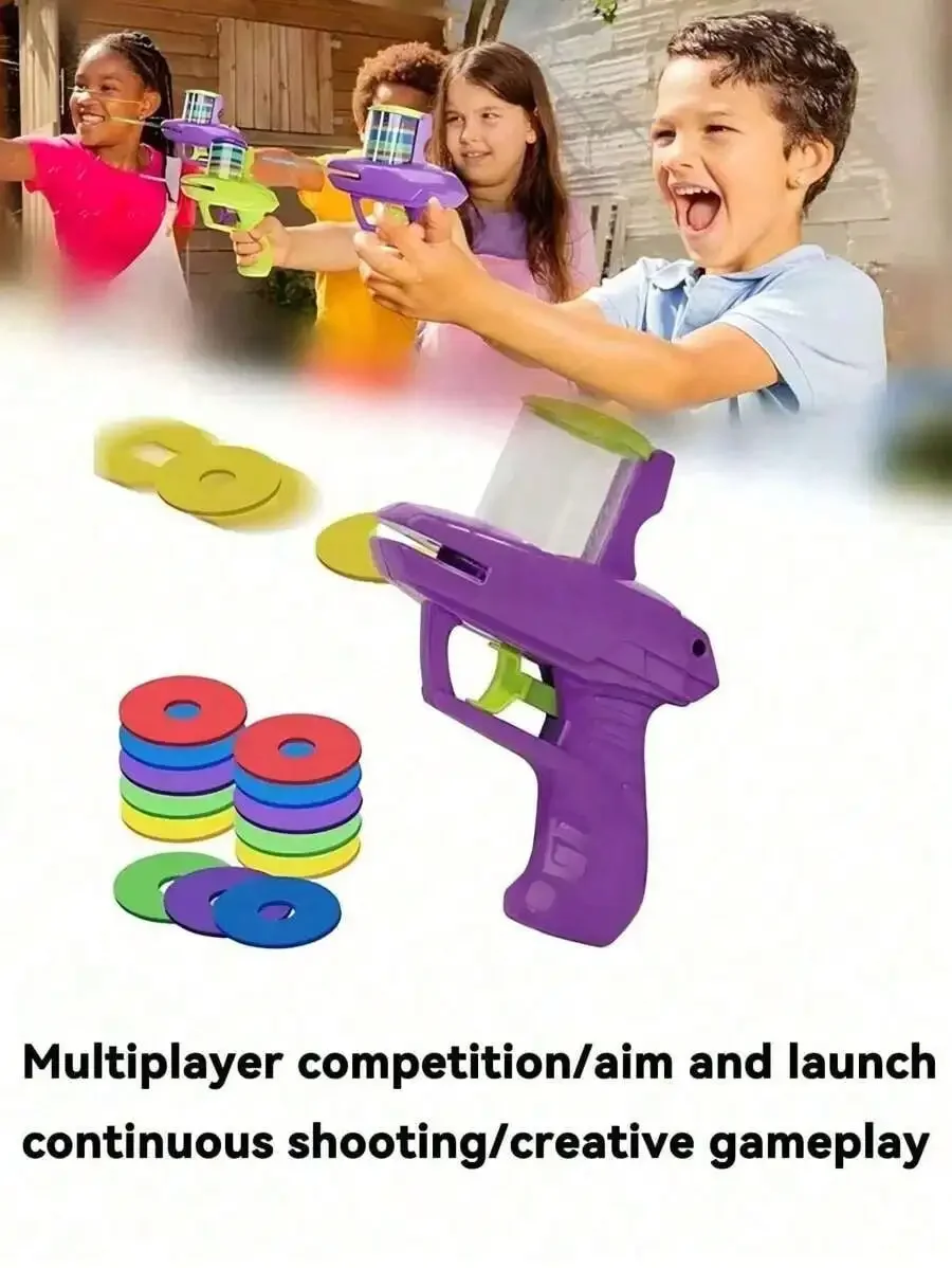 Lanzador de discos 2026, jugue - Party Games Kids Outdoor reseña y precio