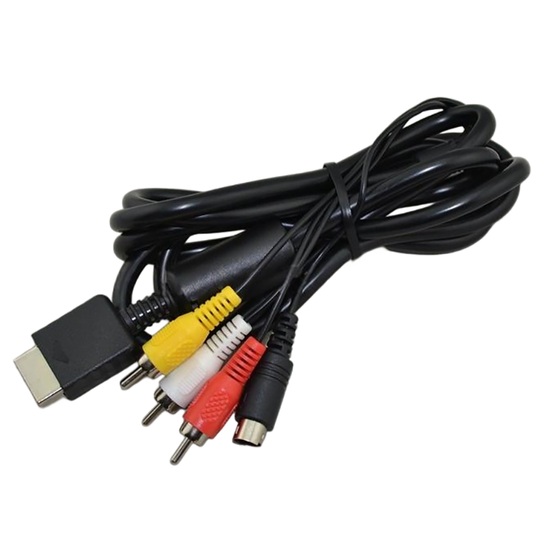 Cable AV para PS3 PS2 SVIDEO,  - Party Games Playstation reseña y precio