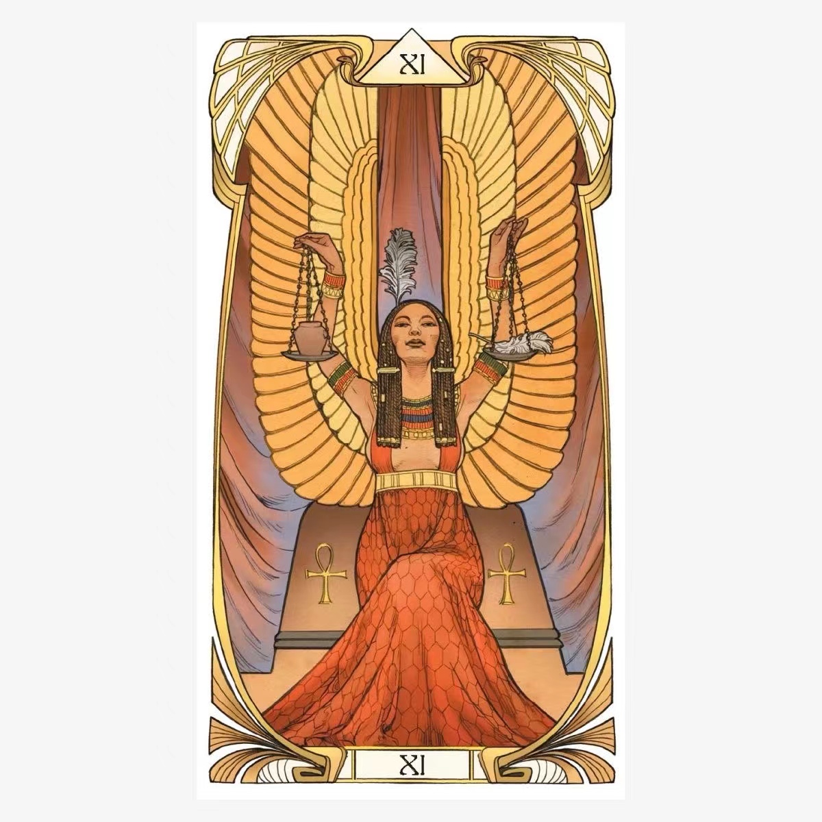 Cartas de Tarot de Art Nouveau - Party Games Meaning reseña y precio